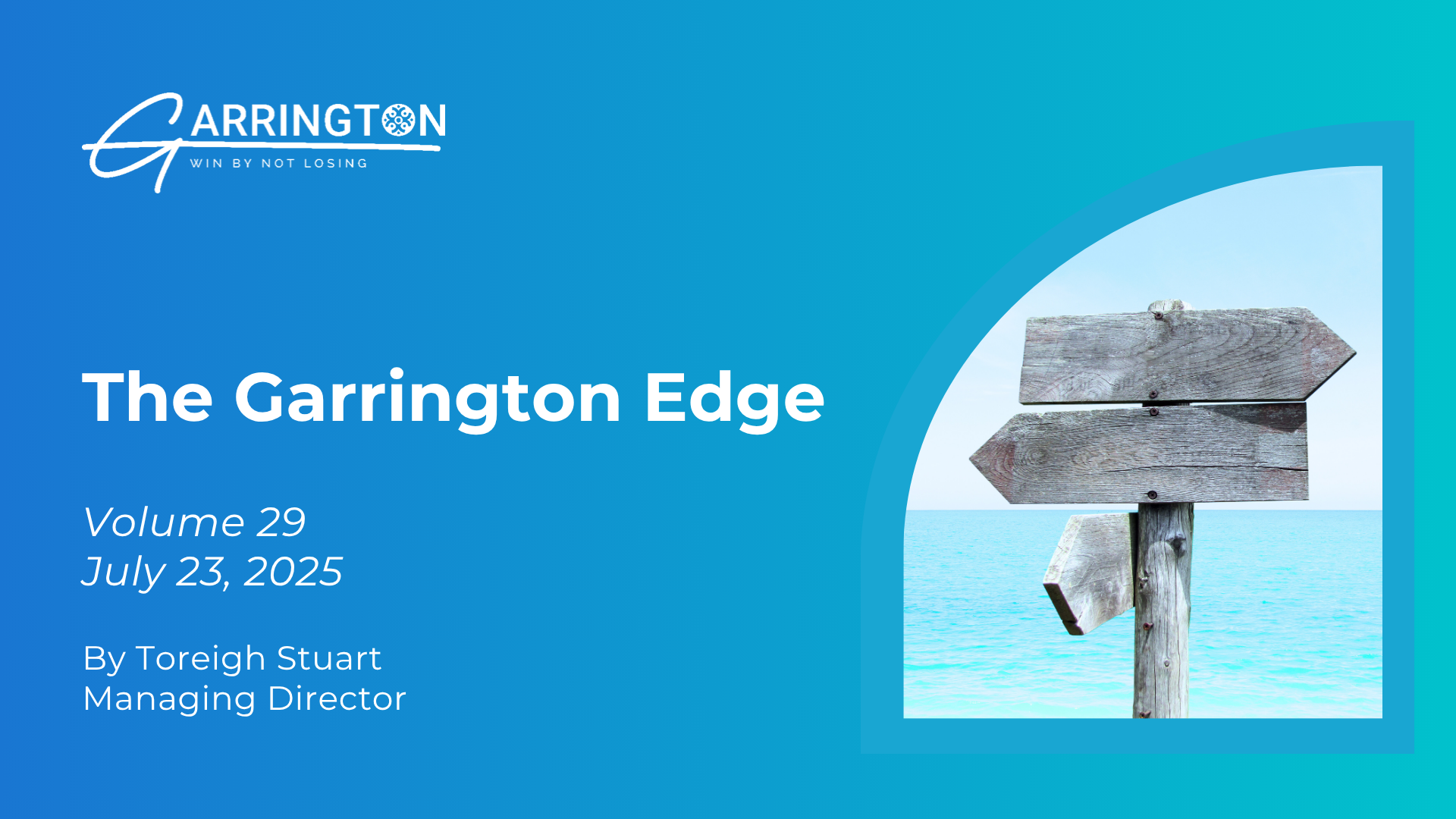 The Garrington Edge – Volume 29: Why Private Credit Matters Now More Than Ever