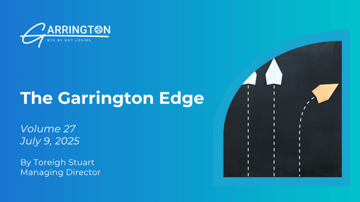 The Garrington Edge – Volume 27: The Power of Choice