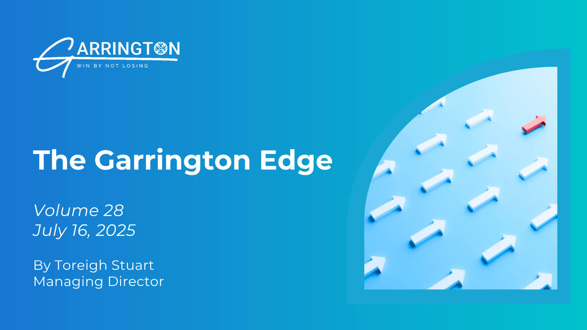 The Garrington Edge – Volume 28: Meet The Team – Tammy Kemp