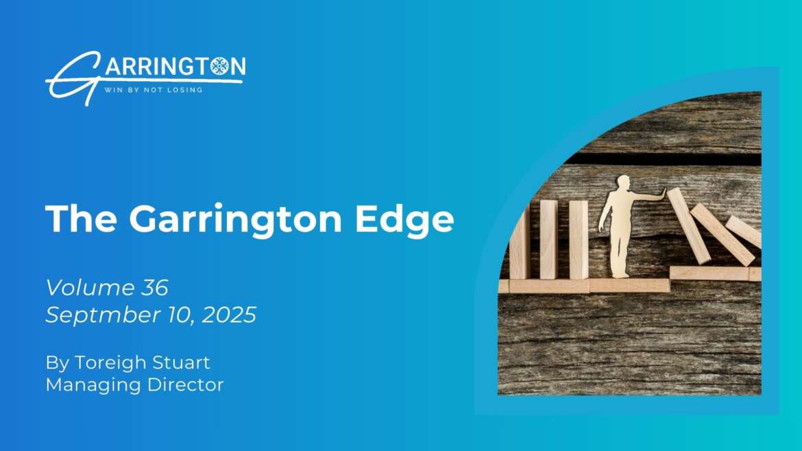 The Garrington Edge – Volume 36: The Discipline Behind The Numbers