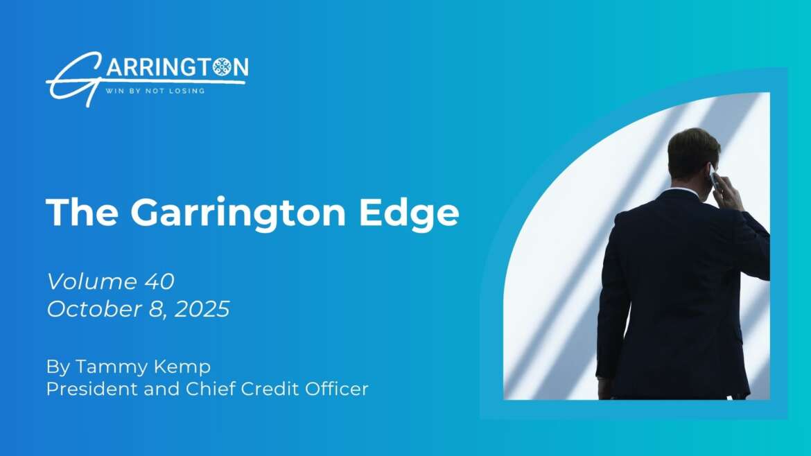 The Garrington Edge: Volume 40 – First Brands – When Financing Signals Distress