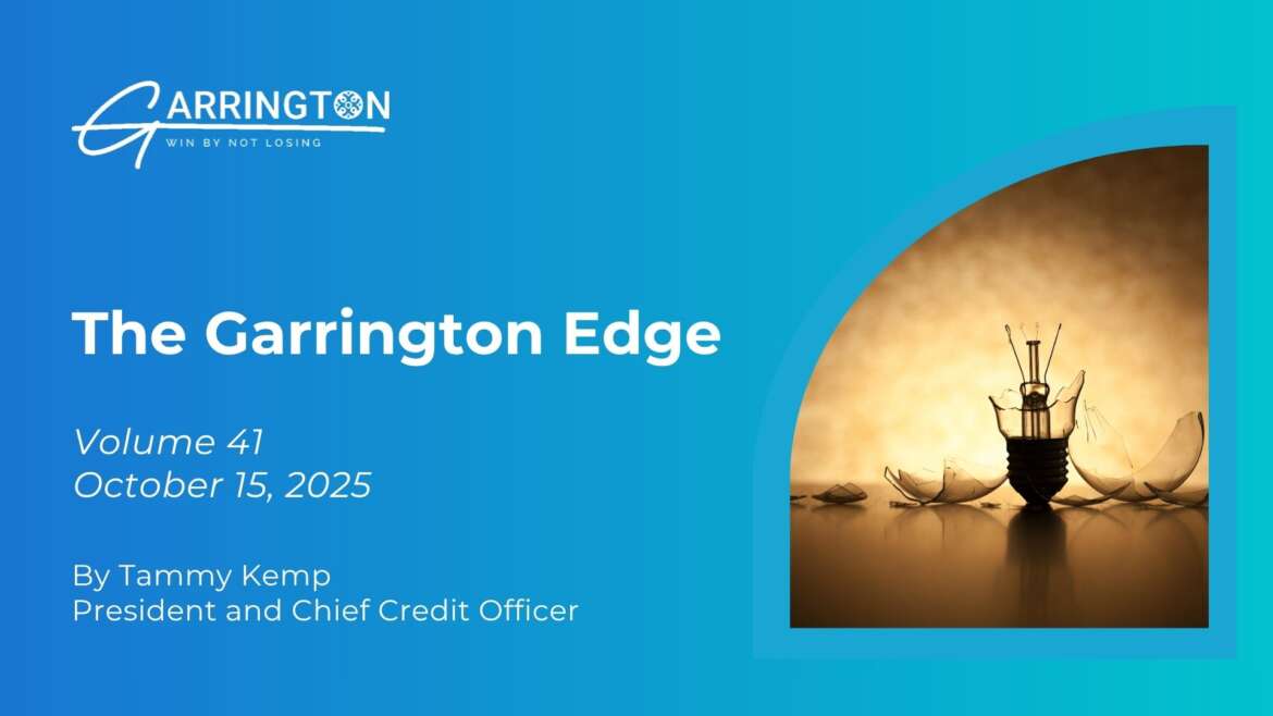 The Garrington Edge – Volume 41: Tricolor – When Incentives Overrun Controls